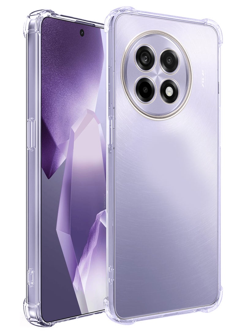 غطاء TPU غوريلا لهاتف OnePlus ACE 5 PRO 5G، غطاء Phoce مع زوايا معززة لحماية الكاميرا، تصميم نحيف مضاد للصدمات ومرن - شفاف - Image 2