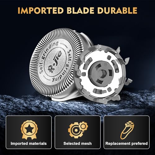 ikedon SH30 Replacement Heads for Philips Norelco Shaver Series 3000, 2000, 1000 and S1560 with Durable Sharp Blade, Razor Blades for Philips Norelco Shaver 3800, 3600, 2400, etc. - Image 3