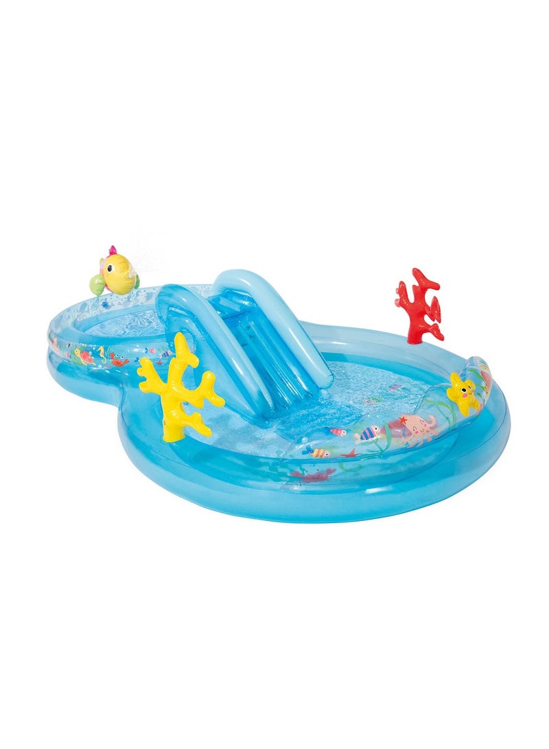 INTEX Under The Sea Play Center, Inflated Size 3.10m x 1.93m x 71cm,56143  - Image 1
