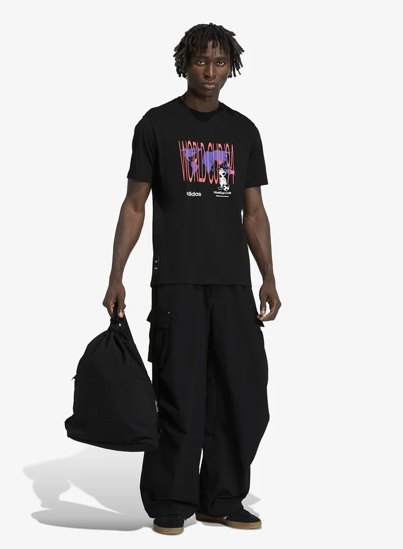 Adidas Originals BLACK Archive World Cup 94 Graphic T-Shirt for Men | Best Price UAE