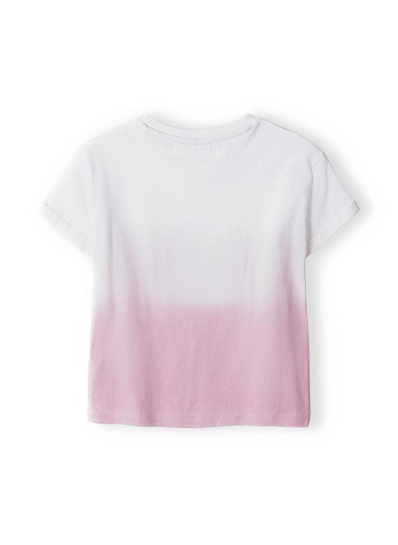 MINOTI Girls Gradient Short Sleeve T-Shirt  - Image 3