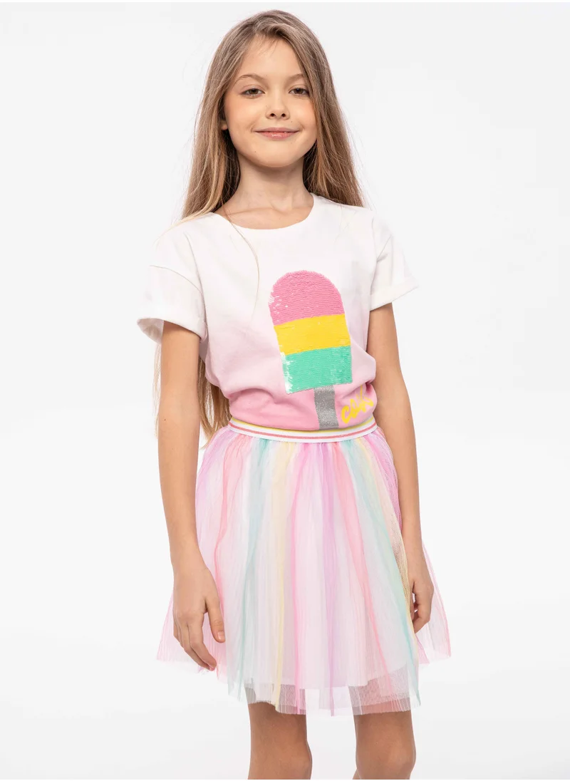 مينوتي Kids Dip Sye T-Shirt