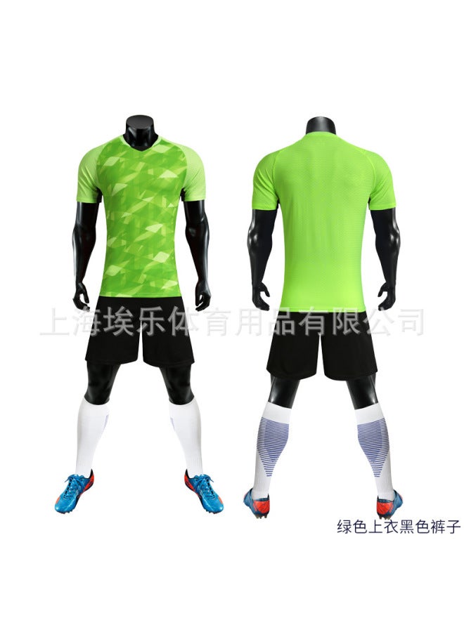 Green Black Football Jersey - Image 1
