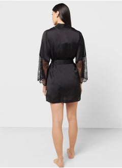 hunkemoller Tie Detail Pyjama Top  - Image 2