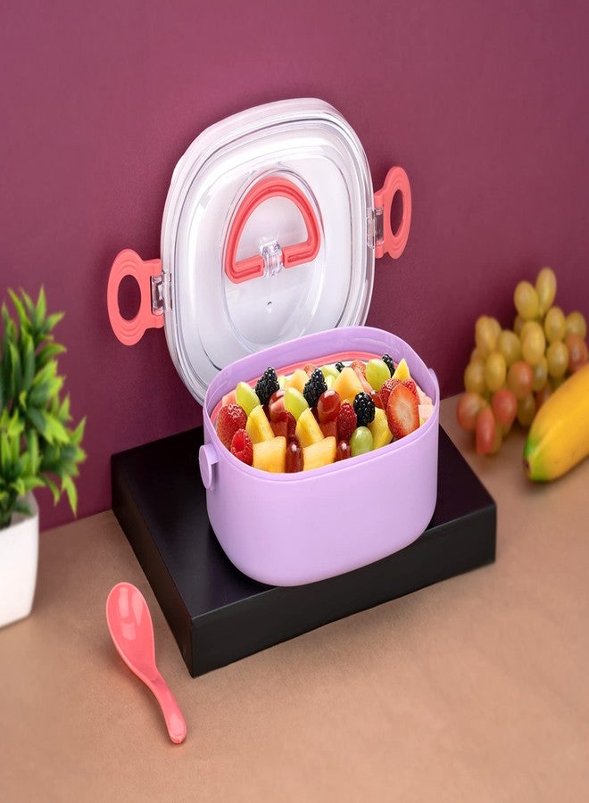 KBS Lunch Box for Kids School Office Reusable Microwave Freezer Safe Food Containers with Spoon for Adults and Kids Stainless Steel Tiffin Box Vacuum Leak Proof - Image 3