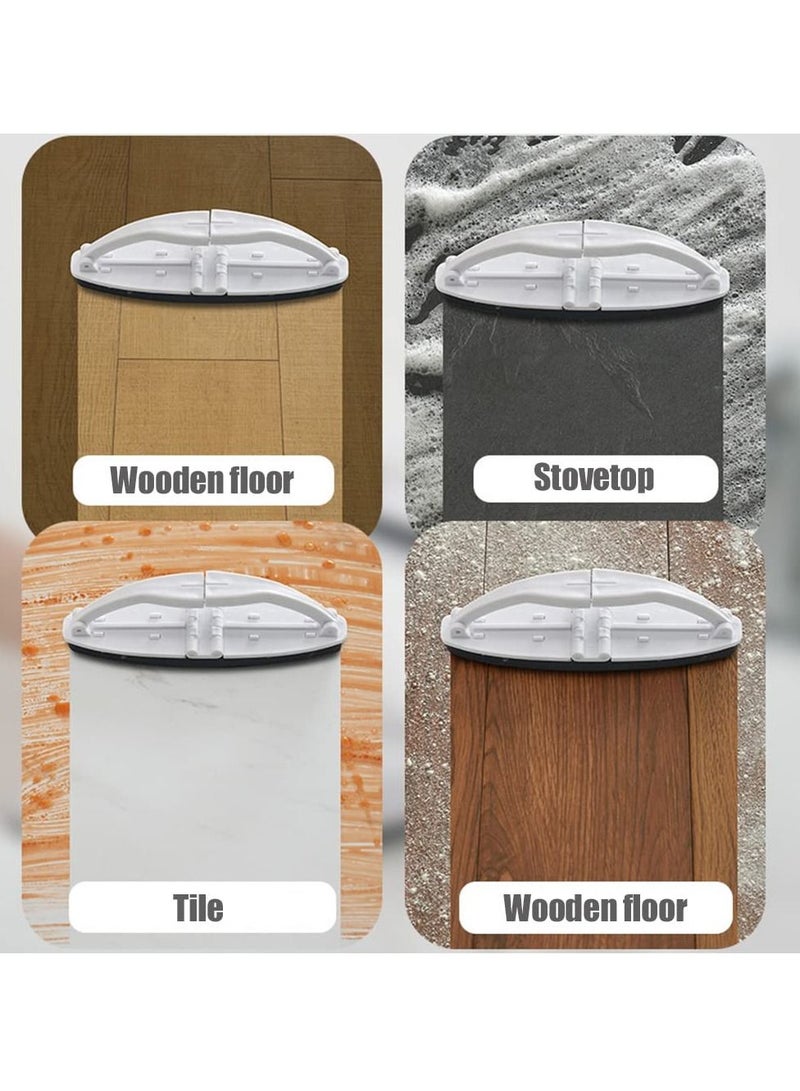 SYOSI 2 Pcs Kitchen Cleaning Sponges, Household Multifunctional Cleaning Brush with Handle, Non-Scratch Microfiber Sponge for Range Hood, Sink, Gas Stove, Countertop, Bathtub, Window - Image 4