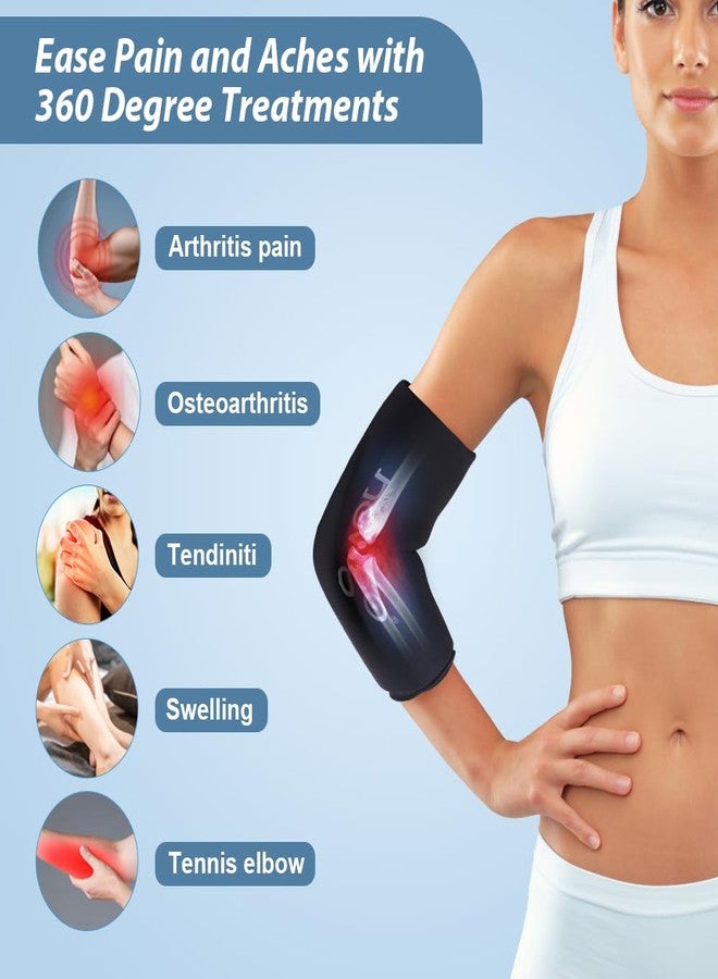 NEWGO Elbow Ice Pack for Tendonitis, Elbow Ice Wrap Ice Sleeve Arm Flexible Ice Packs Cold Therapy Compression Ice Sleeve for Elbow, Knee, Calf Pain Relief, Inflammation, Injuries - Image 2
