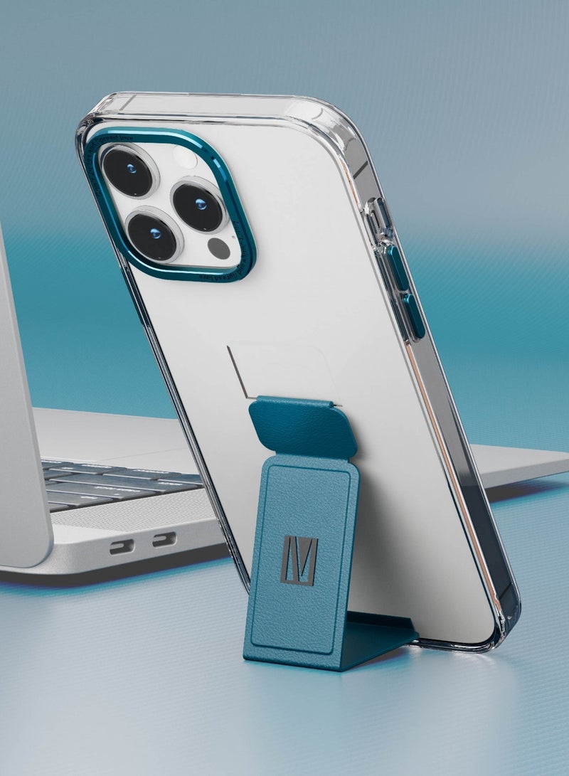 ليفيلو جراب مورفيكس كلارا جريب ستاند IMD شفاف خلفي / سهل التركيب / حماية من السقوط والاصطدام - أزرق - Image 3