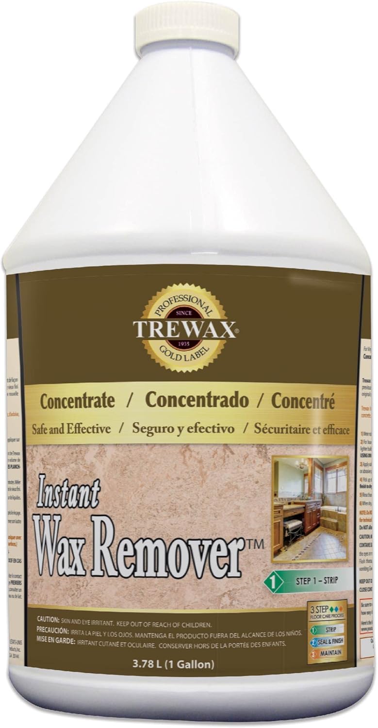 Trewax مزيل الأرضيات الثقيل ذو العلامة الذهبية الاحترافية، 1 جالون - Image 1