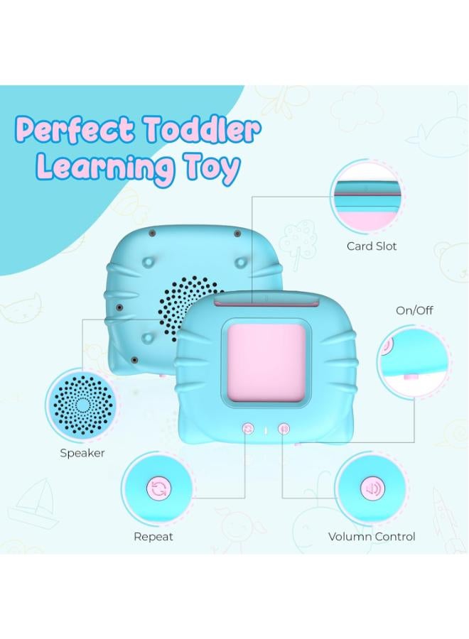 Zain QuTZ Toddler Toys for 2 3 4 5 Year Old Boys and Girls, Autism Sensory Toys for Autistic Children, Learning Montessori Toys for 2 Year Old, Speech Therapy Toys, 224 Sight Words Talking Flash Cards - Image 1