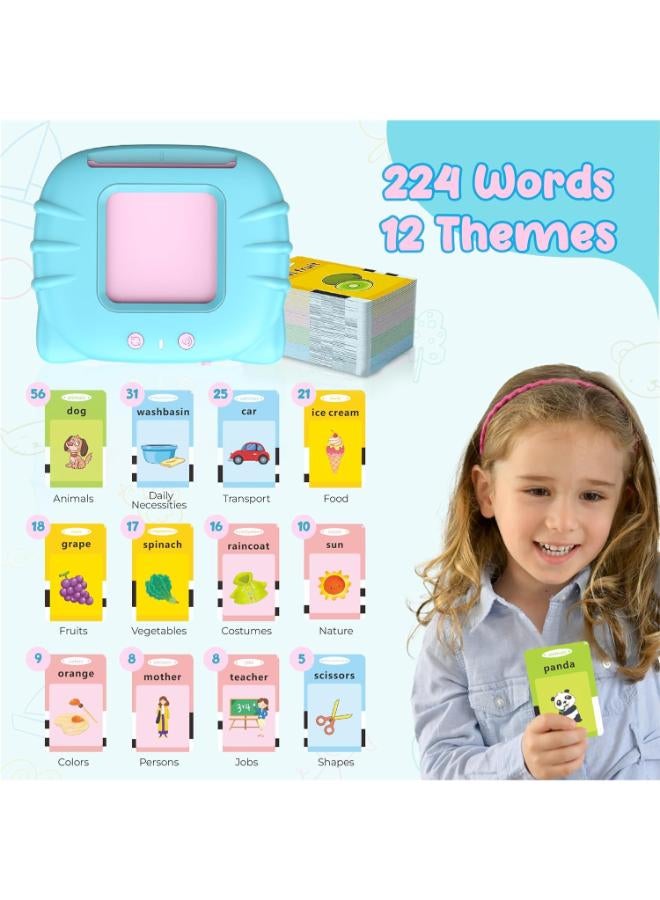 Zain QuTZ Toddler Toys for 2 3 4 5 Year Old Boys and Girls, Autism Sensory Toys for Autistic Children, Learning Montessori Toys for 2 Year Old, Speech Therapy Toys, 224 Sight Words Talking Flash Cards - Image 2