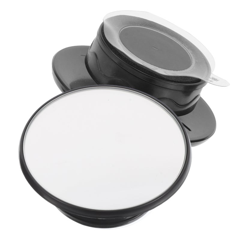 2pcs Blind Spot Mirror Round Glass Convex Rear View Mirrors Exterior Accessories with Adjustable Cup for Car SUV and Trucks - Image 1
