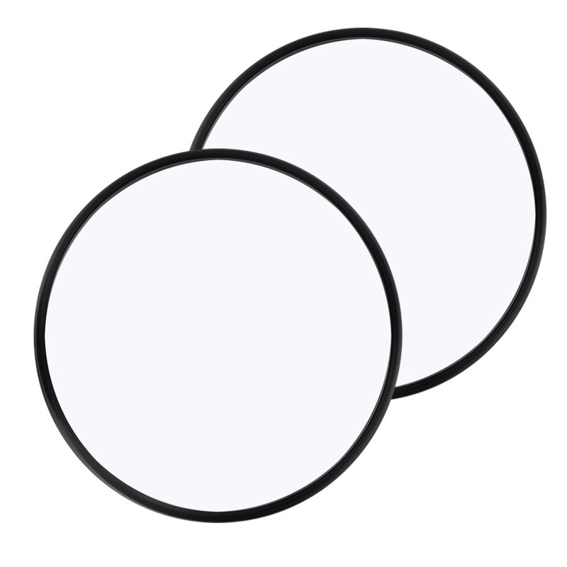 2pcs Blind Spot Mirror Round Glass Convex Rear View Mirrors Exterior Accessories with Adjustable Cup for Car SUV and Trucks - Image 5