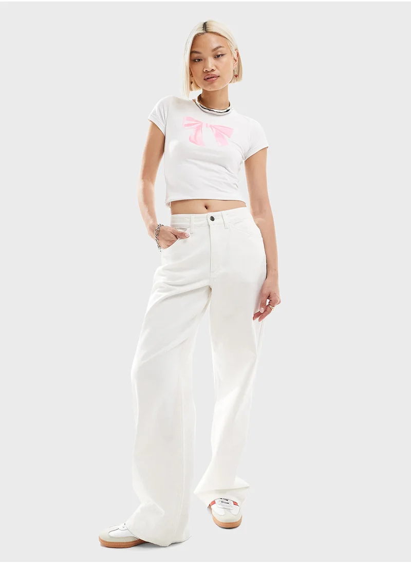 ريكلايمد فينتدج High Waist Baggy Jeans