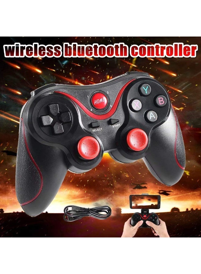 X3 Wireless Gaming Controller for Mobile Phones – Universal Gamepad with Dual Vibration, 400mAh Battery, and Ergonomic Joystick Design - Image 3