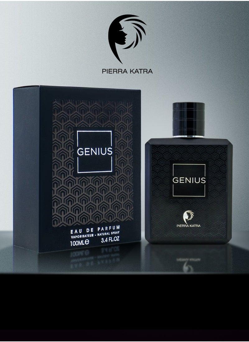 Pierra Katra Genius Eau De Parfum -100 ml  - Image 1