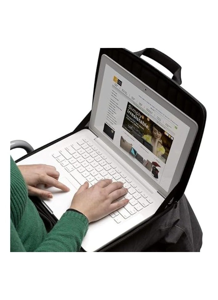 CASE LOGIC Case Logic 13.3" Molded Laptop Sleeve (Qns-113-Black), One-Size  - Image 2