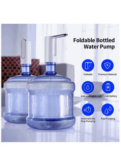 Smartwattz Foldable Automatic USB Rechargeable Portable Water Bottle Dispenser Pump for 3-5 Gallon  - Image 4