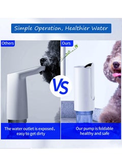 Smartwattz Foldable Automatic USB Rechargeable Portable Water Bottle Dispenser Pump for 3-5 Gallon  - Image 5