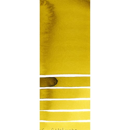 DANIEL SMITH Extra Fine Watercolor 15ml Paint Tube, Rich Green Gold, 0.5 Fl Oz (Pack of 1) - Image 2