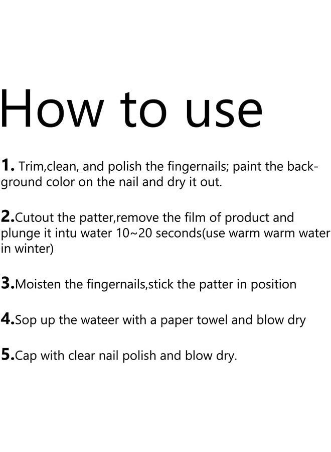 جلامكيت 30 ورقة ملصقات أظافر لطيفة برسومات قطط، ملصقات ذاتية اللصق لفن الأظافر للنساء والفتيات والأطفال (تصاميم عشوائية) - Image 2