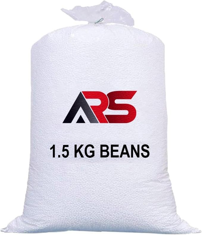 اي ار اس حشو أكياس الفول من البوليسترين البكر ARS، وزن 1.5 كجم - Image 1