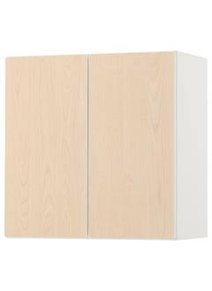 Trofast Wall Cabinet, White & Birch With 1 Shelf, 60X32X60 Cm 