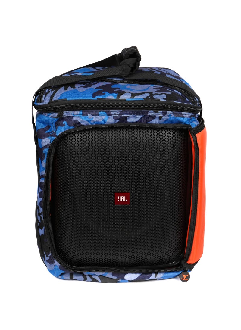 Angry Bull - Speaker Bag Safety Carrying Storage Case with Shoulder and Handy Strap Travel Bag for JBL Encore Essential - ARMY H - Image 1