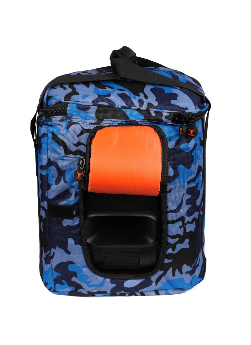 Angry Bull - Speaker Bag Safety Carrying Storage Case with Shoulder and Handy Strap Travel Bag for JBL Encore Essential - ARMY H - Image 1