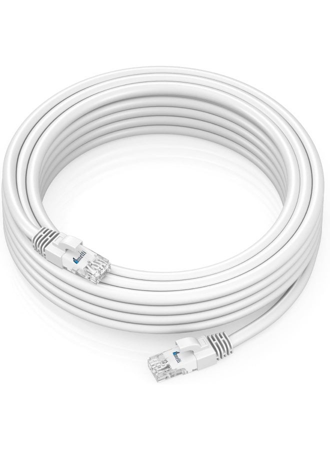 ميلفي كابل باتش RJ45 – كابل إيثرنت Cat 6، كابل شبكة عالي السرعة للإنترنت، الألعاب، والبث – طول 10 متر، نقل بيانات فائق السرعة، اتصال موثوق للاستخدام المنزلي أو المكتبي - Image 1