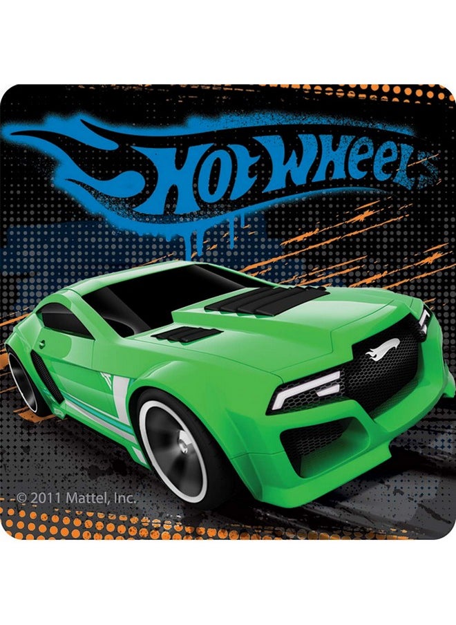 سمايل مايكرز - ملصقات Hot Wheels الكلاسيكية - لوازم حفلات أعياد الميلاد والهدايا - 100 لكل عبوة - Image 1