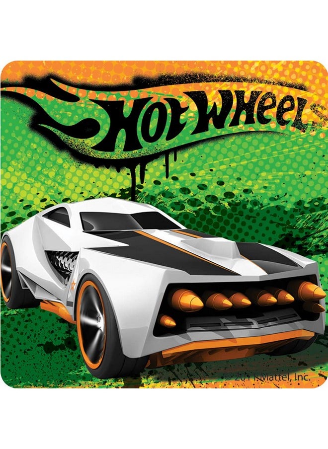 سمايل مايكرز - ملصقات Hot Wheels الكلاسيكية - لوازم حفلات أعياد الميلاد والهدايا - 100 لكل عبوة - Image 1