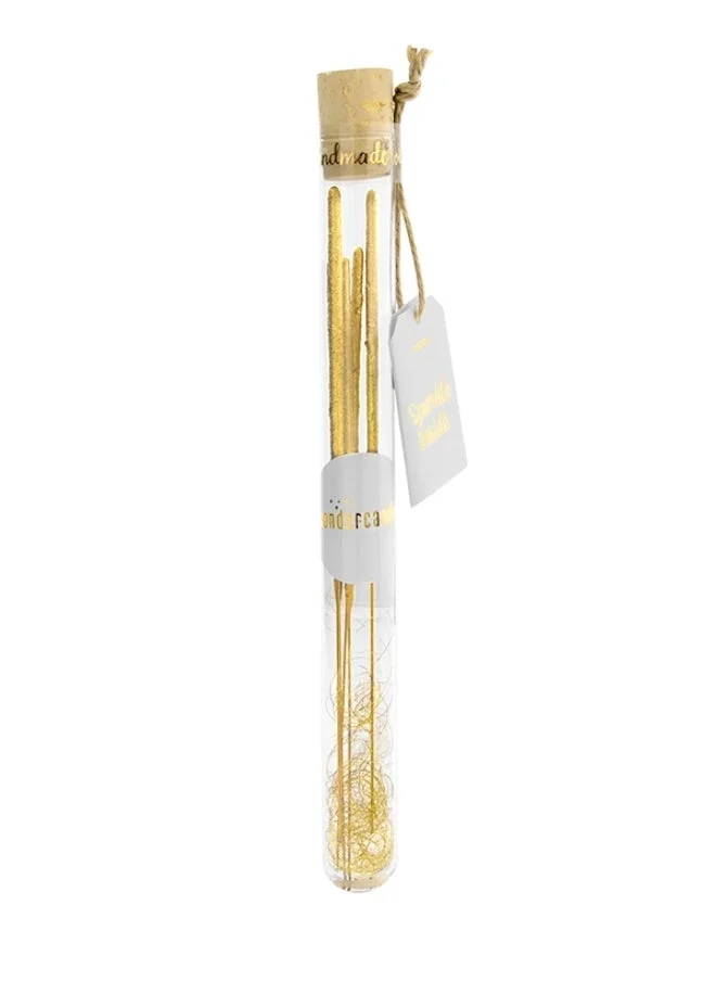 Wondercandle Gold Sparkler Candle Set - Pack of 5