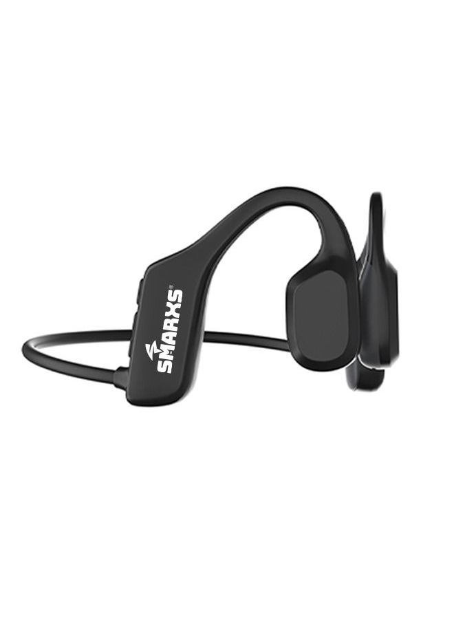 SMARXS - Smarxs Openear Bone X1  Bone Conduction Headset Neckband Sound Stereo Ear Hook Bluetooth Waterproof Bluetooth Wireless Sport. White Color - Image 1