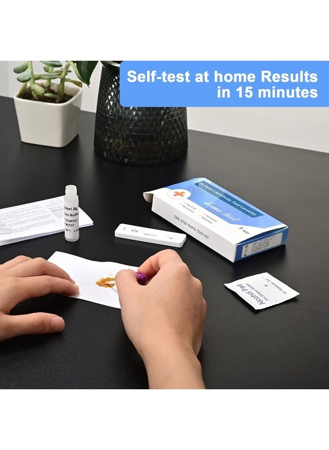 Evuioas - Helicobacter Pylori Stool 2 Test Kits, H. Pylori，h. Pylori Stool (Antigen) 10-15 Minutes of Quick Home Testing, The Result is Highly Accurate, Easy to Read and use - Image 1