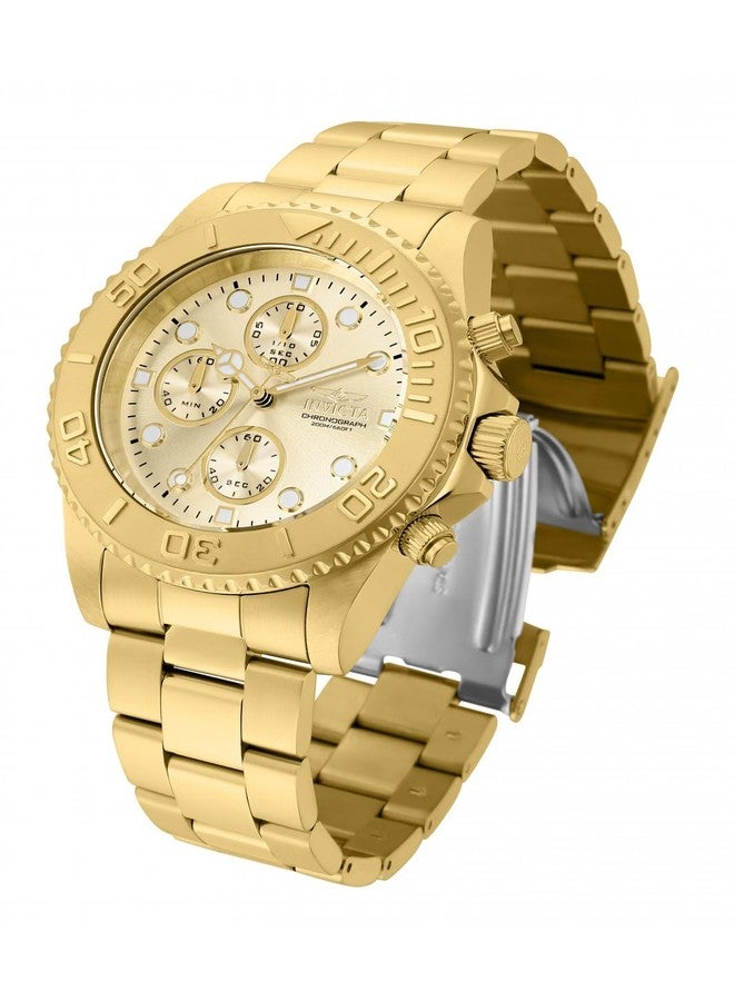 Invicta Mens Quartz Watch, Chronograph Display and Stainless Steel Strap 1774 - Image 2