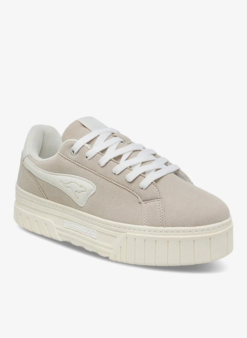 كانغاروس سنيكرز نسائي سادة برباط