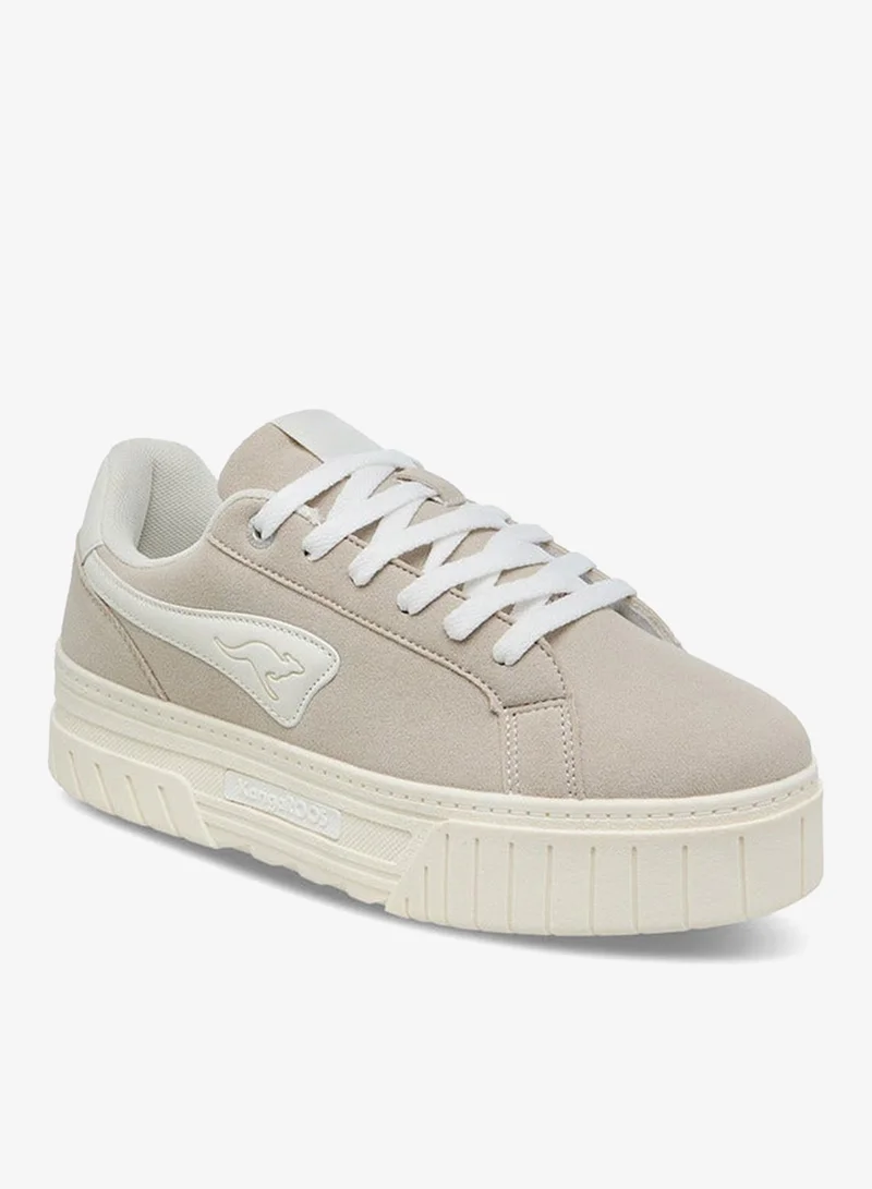 كانغاروس سنيكرز نسائي سادة برباط