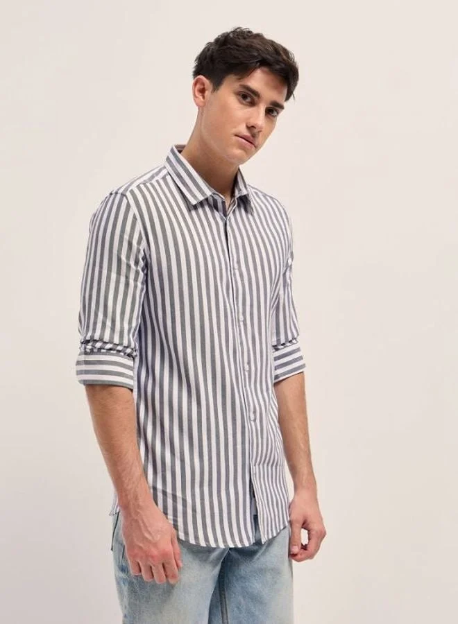 The Bear House  Men's Shirt for Casual and Formal Wear | Classic Button-Down Style for Office, Daily Use, Travel, Events & All-Season Outfits | Versatile & Stylish Wardrobe Essential for Every Occasion for Men | Best Price UAE