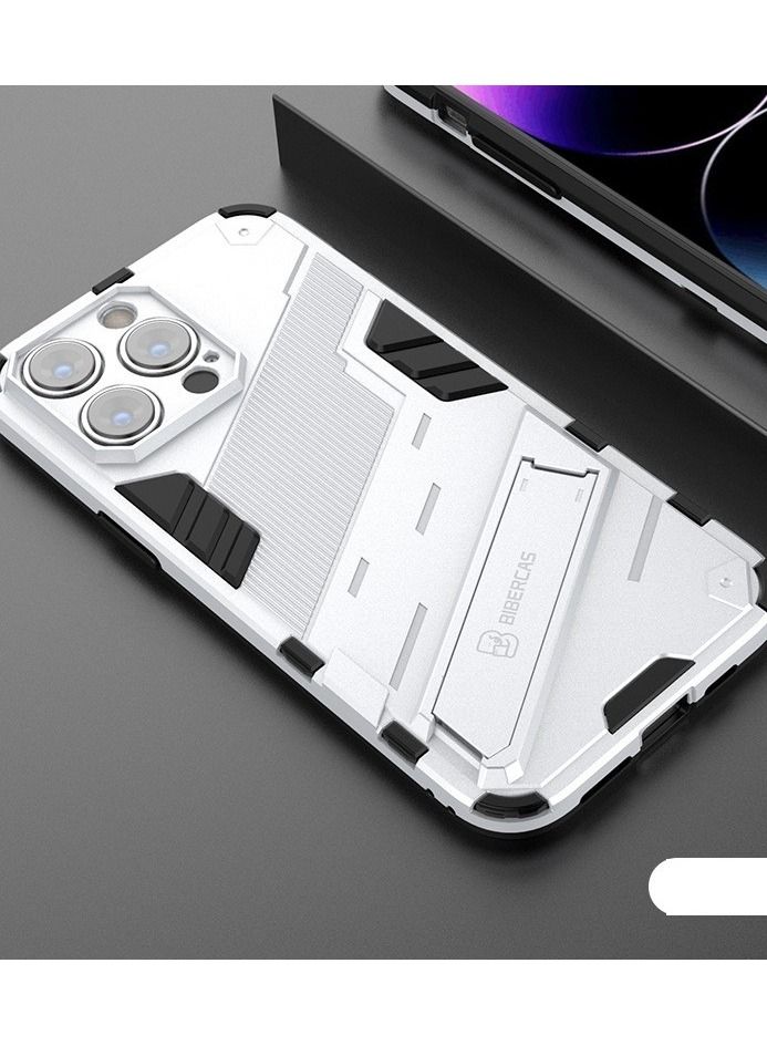 BIBERCAS Suitable For iPhone Stand Fall Proof Back Cover Phone Case - Image 1