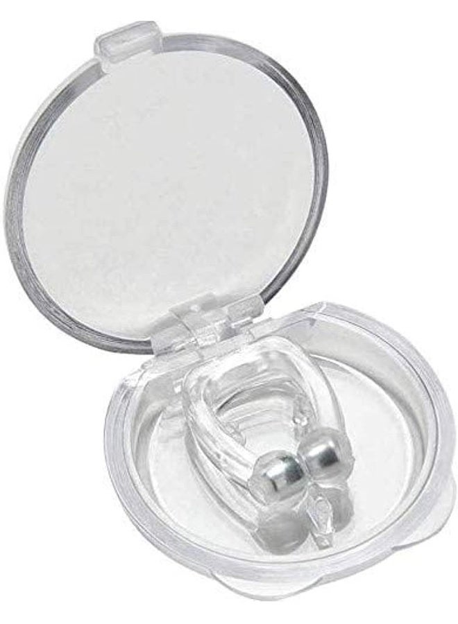 Generic Z.CSH Safe Stop, Magnetic Silicone, Nose Clip Tray Assistance, Anti-Snoring Device - 2 Pieces  - Image 1