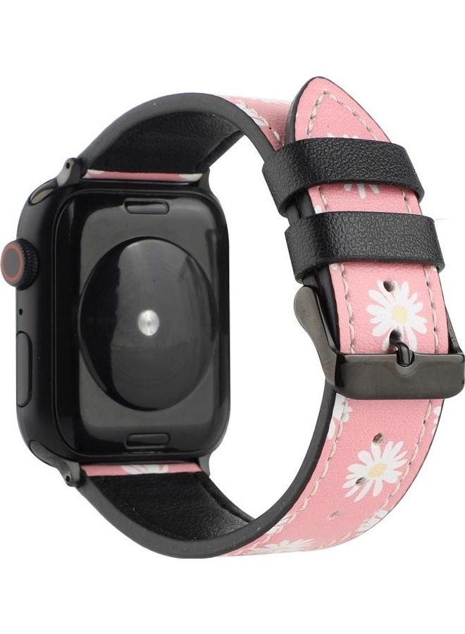 نيبمينينت سوار بديل بتصميم تراثي لساعة أبل سيريس 1/ 2/ 3/ 4/ 5/ 6/ 7/ SE مقاس 38-40-41 مم متعدد الألوان - Image 4