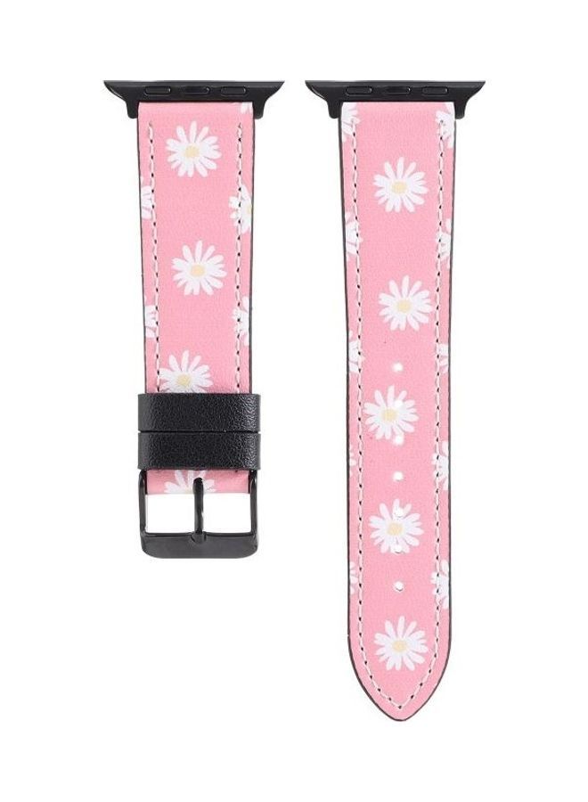 نيبمينينت سوار بديل بتصميم تراثي لساعة أبل سيريس 1/ 2/ 3/ 4/ 5/ 6/ 7/ SE مقاس 38-40-41 مم متعدد الألوان - Image 2