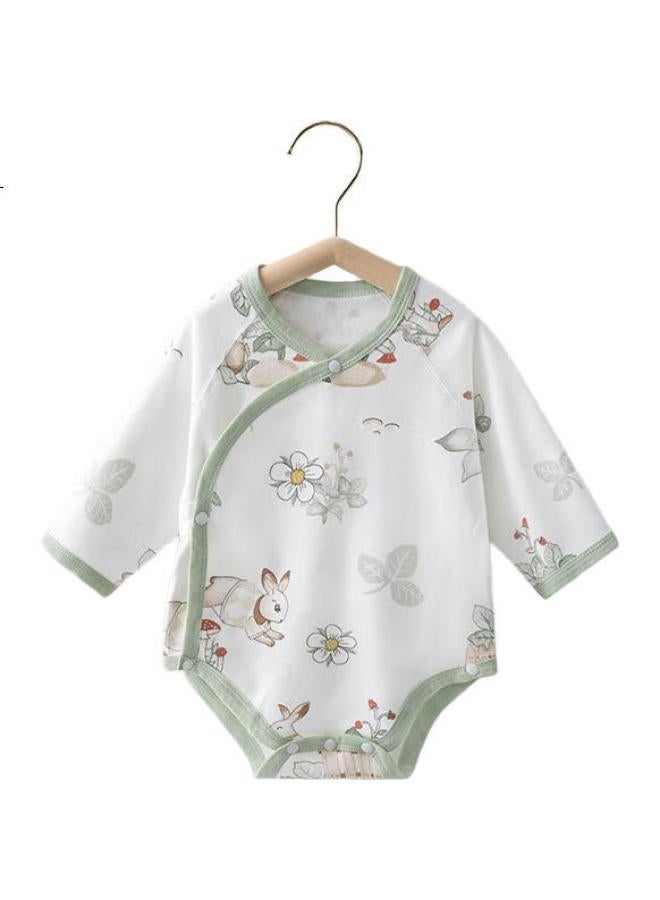 Beptides Baby Bodysuit Autumn And Winter Long Sleeve Newborn Infant Boys And Girls Cotton Class A Sleepwear - Image 1