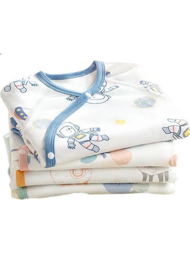 Beptides Baby Bodysuit Autumn And Winter Long Sleeve Newborn Infant Boys And Girls Cotton Class A Sleepwear - Image 3
