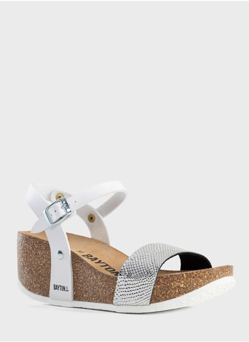 بيتون Toledo Multi Strap Wedge Sandals