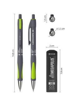 إريك كراوس Set of 1 mechanical pencil MEGAPOLIS Concept with 20 leads 0.5 mm, HB (in blister)  - Image 4