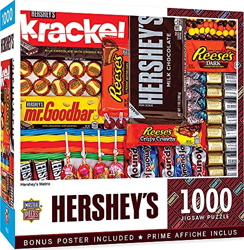 MasterPieces 1000 Piece Jigsaw Puzzle for Adults Family Or Youth Hersheys Matrix 1925x2675 - Image 1