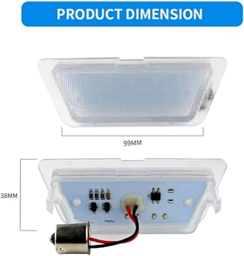 Wivplex License Plate Light for Opel Astra G 1998-2004 - Image 2
