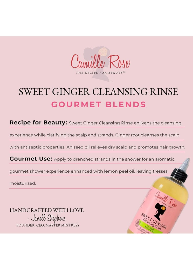 Camille Rose Sweet Ginger Cleansing Rinse 355ml  - Image 3